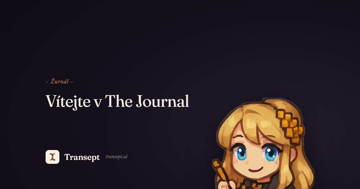 Vítejte v The Journal