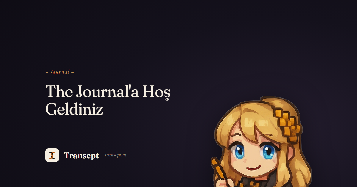 The Journal'a Hoş Geldiniz